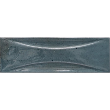 Apollo Tile Antiek 2.58 in. x 7.9 in. Glossy Blue Ceramic Subway Deco Wall Tile 5.38 sq. ft./case, 38PK MODDECBLU258